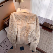 パールニットカーディガン