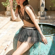 【動画あり】ヌーディーシースルー切り替えブラックレースワンピースビキニ - select store mirror me【動画あり】ヌーディーシースルー切り替えブラックレースワンピースビキニ121797839mirror meselect store mirror me121797839M