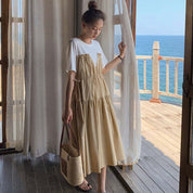 【動画あり】異素材切り替えデザインギャザーリボンワンピース - select store mirror me【動画あり】異素材切り替えデザインギャザーリボンワンピース125211960mirror meselect store mirror me125211960S