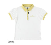［cavalluccio marino］Women Puff Sleeve Polo Shirt