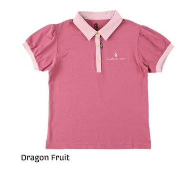 ［cavalluccio marino］Women Puff Sleeve Polo Shirt
