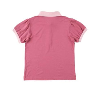 ［cavalluccio marino］Women Puff Sleeve Polo Shirt