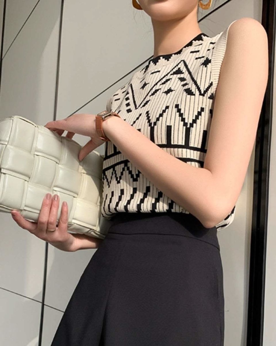 【動画あり】上質モロッコ風ミックスデザインノースリーブサマーニット - select store mirror me【動画あり】上質モロッコ風ミックスデザインノースリーブサマーニット132626987mirror meselect store mirror me132626987S