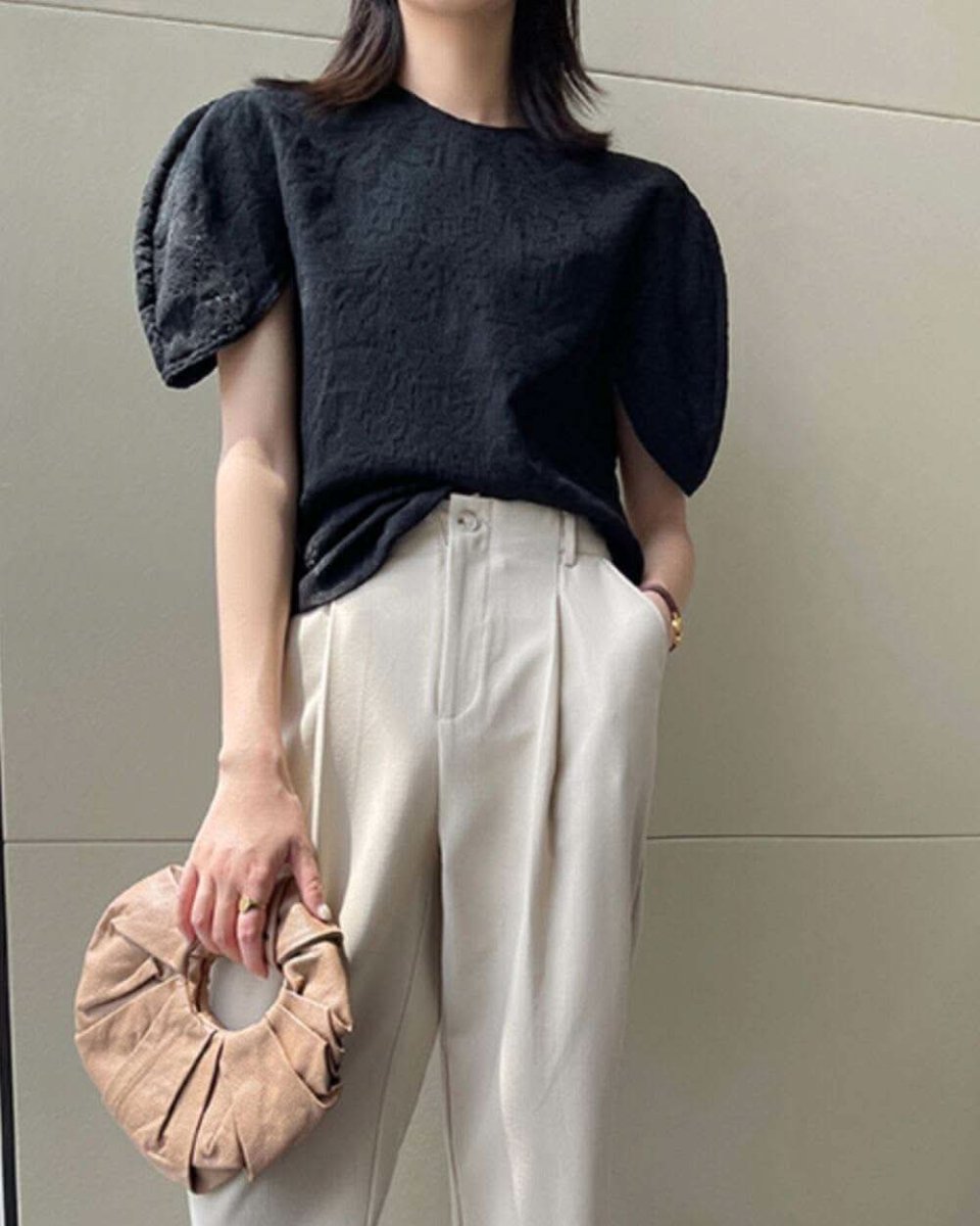 【動画あり】バックデザインカットジャガードトップス - select store mirror me【動画あり】バックデザインカットジャガードトップス133960823mirror meselect store mirror me133960823S