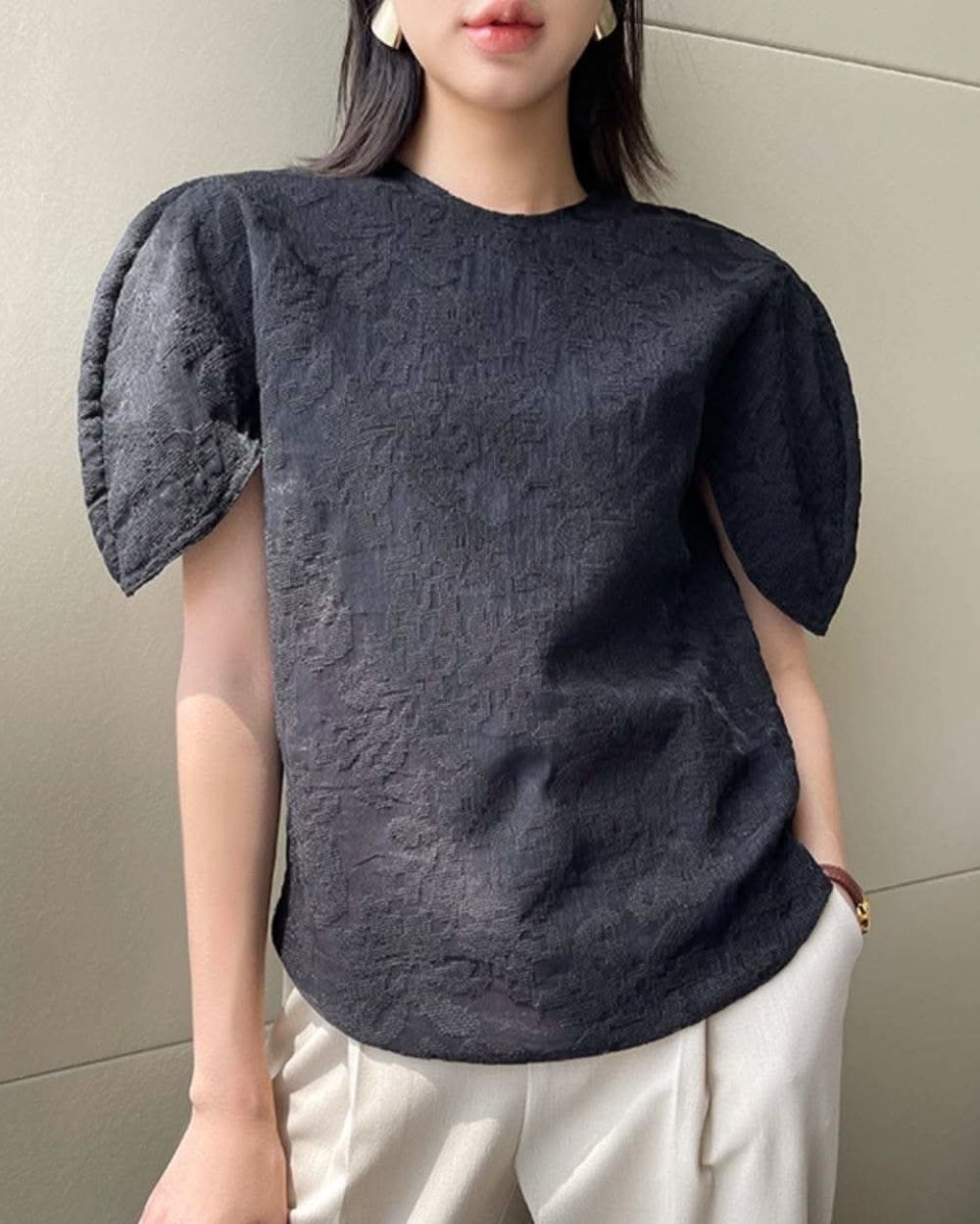 【動画あり】バックデザインカットジャガードトップス - select store mirror me【動画あり】バックデザインカットジャガードトップス133960823mirror meselect store mirror me133960823S