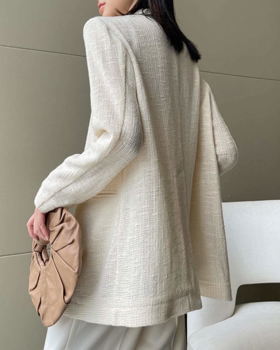 【動画あり】上質ダブルブレストコットンサマージャケット - select store mirror me【動画あり】上質ダブルブレストコットンサマージャケット133964072mirror meselect store mirror me133964072S