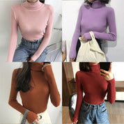 【カラー展開豊富】【動画あり】タートルネックシンプルコットンリブニット　１４色展開 - select store mirror me【カラー展開豊富】【動画あり】タートルネックシンプルコットンリブニット　１４色展開248557222mirror meselect store mirror me248557222ホワイト
