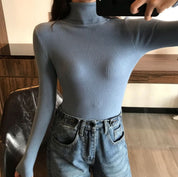 【カラー展開豊富】【動画あり】タートルネックシンプルコットンリブニット　１４色展開 - select store mirror me【カラー展開豊富】【動画あり】タートルネックシンプルコットンリブニット　１４色展開248557222mirror meselect store mirror me248557222ホワイト