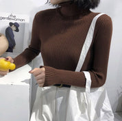 【カラー展開豊富】【動画あり】タートルネックシンプルコットンリブニット　１４色展開 - select store mirror me【カラー展開豊富】【動画あり】タートルネックシンプルコットンリブニット　１４色展開248557222mirror meselect store mirror me248557222ホワイト