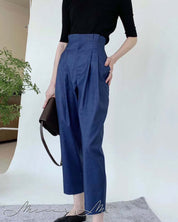 ハイウエストタックソフトプリーツパンツ - select store mirror meハイウエストタックソフトプリーツパンツ148173757mirror meselect store mirror me148173757S