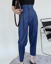 ハイウエストタックソフトプリーツパンツ - select store mirror meハイウエストタックソフトプリーツパンツ148173757mirror meselect store mirror me148173757S