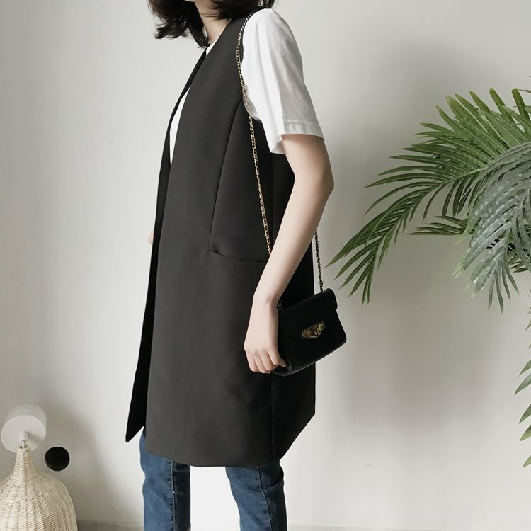 ロングベスト　ジャケット