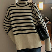 タートルネックボーダースリットニット - select store mirror meタートルネックボーダースリットニット154279026mirror meselect store mirror me154279026S