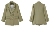 ＜サイズ展開豊富！＞ダブルブレストアースカラーオーバージャケット - select store mirror me＜サイズ展開豊富！＞ダブルブレストアースカラーオーバージャケット154281615mirror meselect store mirror me154281615XS
