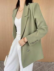 ＜サイズ展開豊富！＞ダブルブレストアースカラーオーバージャケット - select store mirror me＜サイズ展開豊富！＞ダブルブレストアースカラーオーバージャケット154281615mirror meselect store mirror me154281615XS