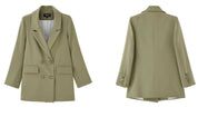 ＜サイズ展開豊富！＞ダブルブレストアースカラーオーバージャケット - select store mirror me＜サイズ展開豊富！＞ダブルブレストアースカラーオーバージャケット154281615mirror meselect store mirror me154281615XS