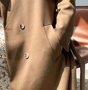 ブラウンベージュ美ラインチェスターコート - select store mirror meブラウンベージュ美ラインチェスターコート154382070mirror meselect store mirror me154382070S