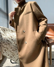 ブラウンベージュ美ラインチェスターコート - select store mirror meブラウンベージュ美ラインチェスターコート154382070mirror meselect store mirror me154382070S
