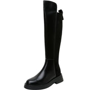 コントラストデザインジップブーツ - select store mirror meコントラストデザインジップブーツ156161356mirror meselect store mirror me156161358レザー＆ベルベット23cm