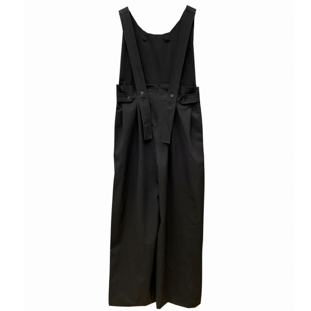 ブラックサロペットバックオープンロンパース - select store mirror meブラックサロペットバックオープンロンパース178987560mirror meselect store mirror me178987560S