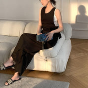 ブラックサロペットバックオープンロンパース - select store mirror meブラックサロペットバックオープンロンパース178987560mirror meselect store mirror me178987560S