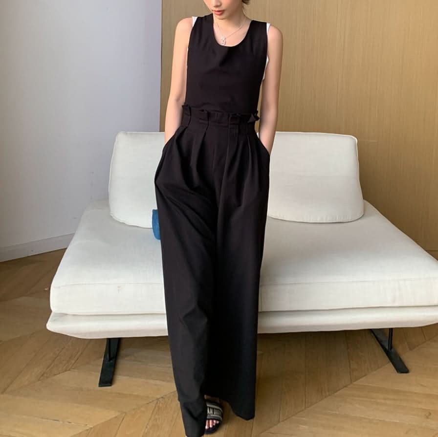 ブラックサロペットバックオープンロンパース - select store mirror meブラックサロペットバックオープンロンパース178987560mirror meselect store mirror me178987560S