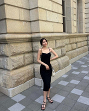 ＜インスタグラマー様ご愛用＞【動画あり】バックダブルラインブラックワンピース - select store mirror me＜インスタグラマー様ご愛用＞【動画あり】バックダブルラインブラックワンピース179530715mirror meselect store mirror me179530715XS
