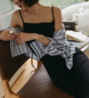 ＜インスタグラマー様ご愛用＞【動画あり】バックダブルラインブラックワンピース - select store mirror me＜インスタグラマー様ご愛用＞【動画あり】バックダブルラインブラックワンピース179530715mirror meselect store mirror me179530715XS