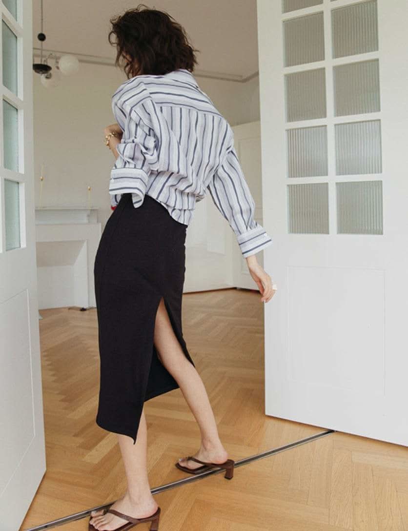 ＜インスタグラマー様ご愛用＞【動画あり】バックダブルラインブラックワンピース - select store mirror me＜インスタグラマー様ご愛用＞【動画あり】バックダブルラインブラックワンピース179530715mirror meselect store mirror me179530715XS