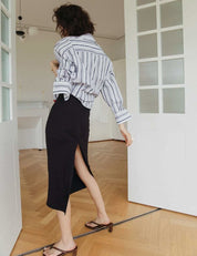 ＜インスタグラマー様ご愛用＞【動画あり】バックダブルラインブラックワンピース - select store mirror me＜インスタグラマー様ご愛用＞【動画あり】バックダブルラインブラックワンピース179530715mirror meselect store mirror me179530715XS