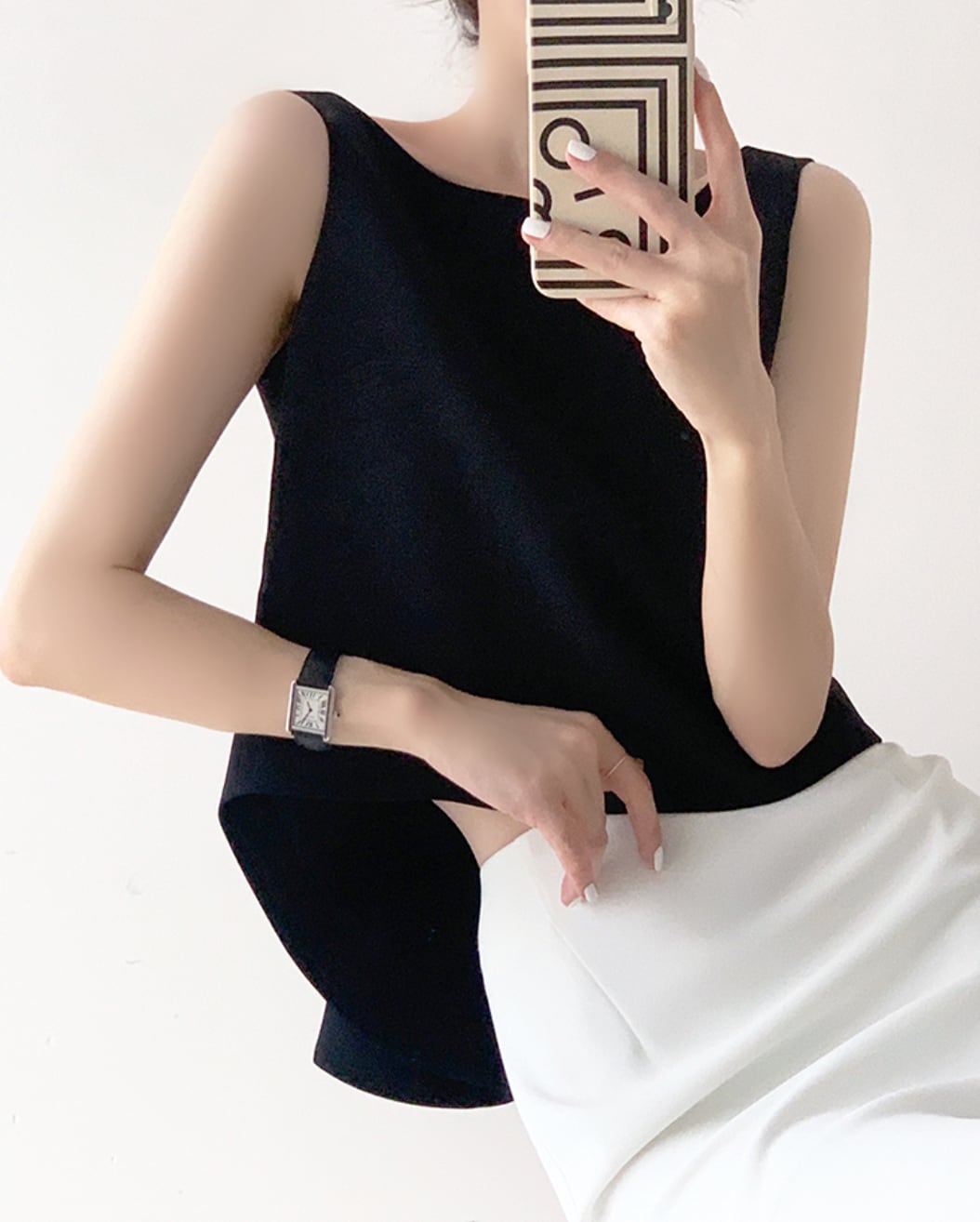 バックオープンアシンメトリートップス - select store mirror meバックオープンアシンメトリートップス186536438mirror meselect store mirror me186536438S