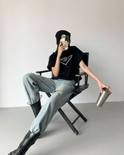 ボーイズダメージカットライトカラーデニムパンツ - select store mirror meボーイズダメージカットライトカラーデニムパンツ188910897mirror meselect store mirror me188910897S