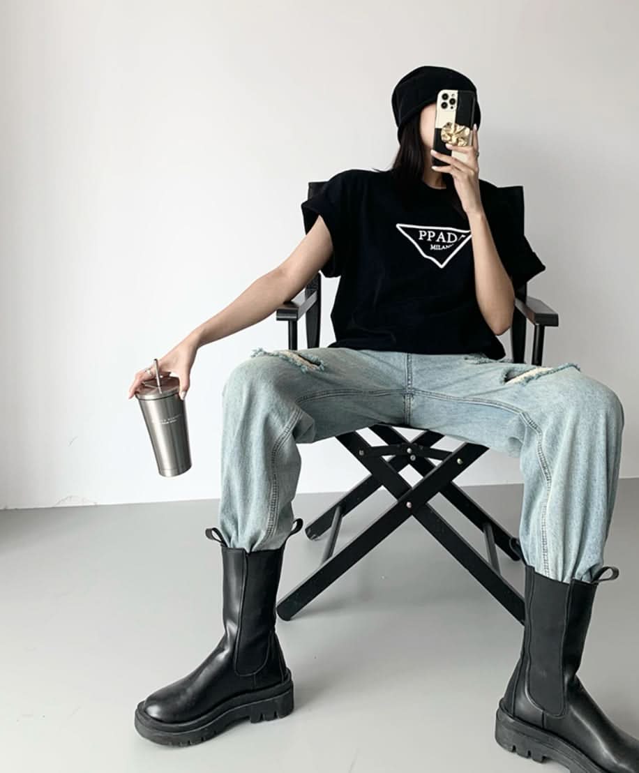 ボーイズダメージカットライトカラーデニムパンツ - select store mirror meボーイズダメージカットライトカラーデニムパンツ188910897mirror meselect store mirror me188910897S
