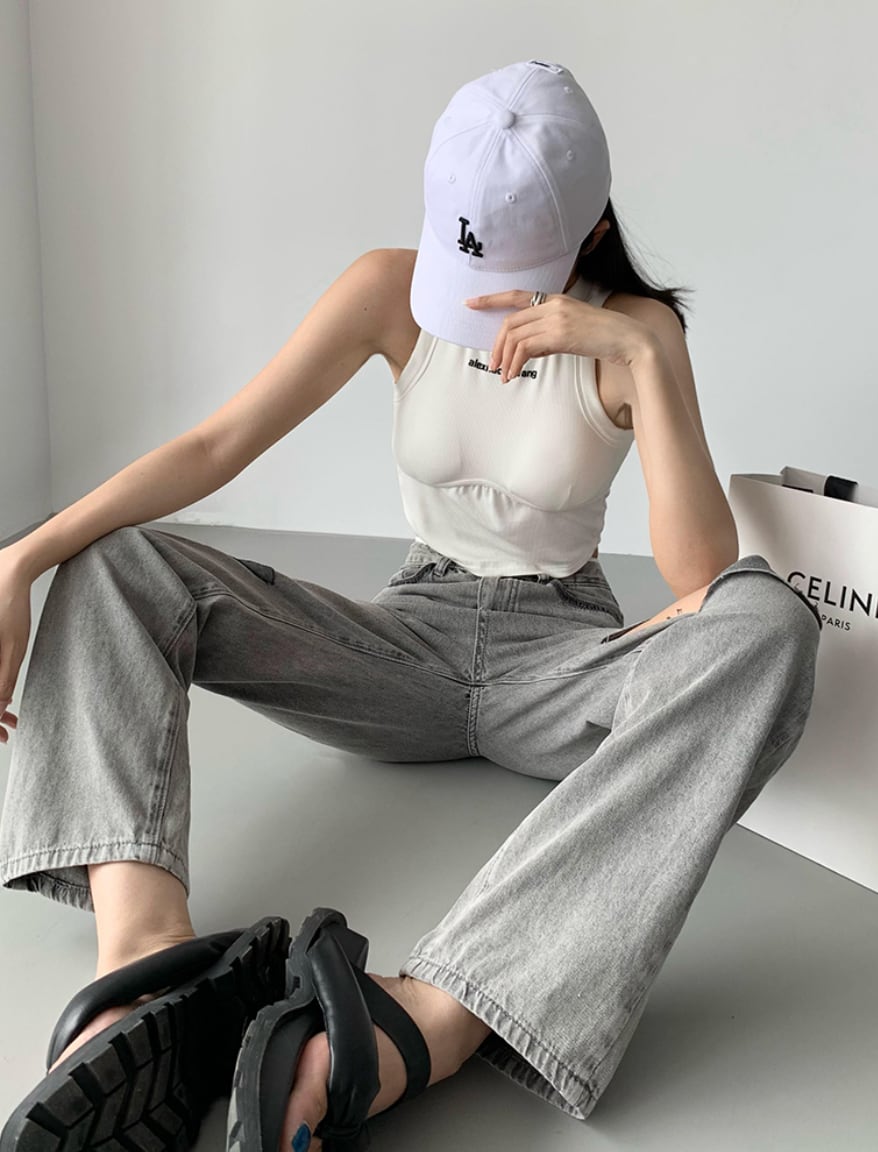 ハイダメージカットオープンデニムパンツ - select store mirror meハイダメージカットオープンデニムパンツ189324430mirror meselect store mirror me189324430S