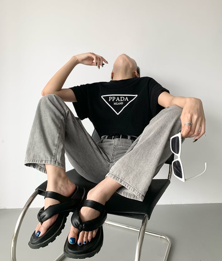 ハイダメージカットオープンデニムパンツ - select store mirror meハイダメージカットオープンデニムパンツ189324430mirror meselect store mirror me189324430S