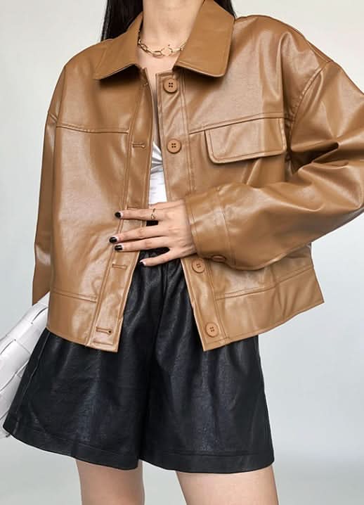 美シルエットブラックレザーハーフパンツ - select store mirror me美シルエットブラックレザーハーフパンツ189327876mirror meselect store mirror me189327876S