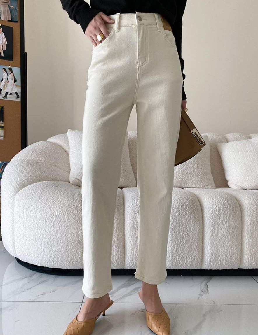 【動画あり】美脚ストレートホワイトデニムパンツ - select store mirror me【動画あり】美脚ストレートホワイトデニムパンツ190813375mirror meselect store mirror me190813375S