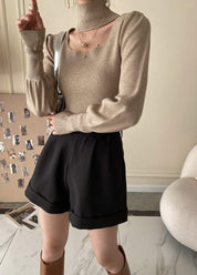 【動画あり】フレア美シルエットブラックショートパンツ - select store mirror me【動画あり】フレア美シルエットブラックショートパンツ197255837mirror meselect store mirror me197255837S