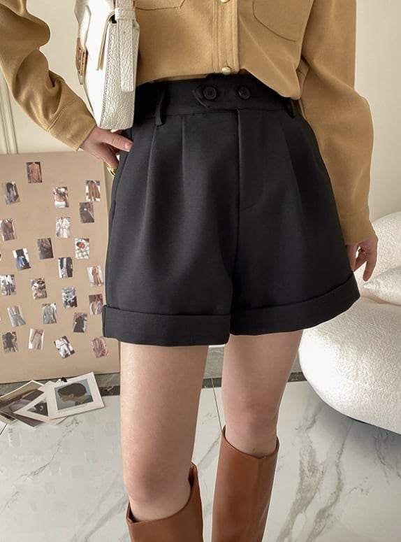 【動画あり】フレア美シルエットブラックショートパンツ - select store mirror me【動画あり】フレア美シルエットブラックショートパンツ197255837mirror meselect store mirror me197255837S