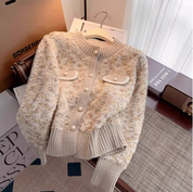 パールニットカーディガン