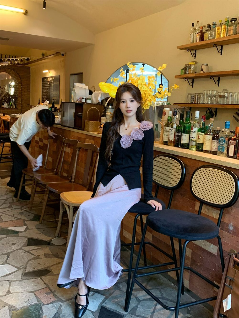 フレンチフラワーセットアップ