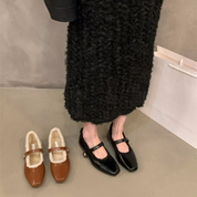 ベルベットふわもこメリージェーン