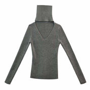 ＜ブラック１点即納＞ホルターVネックカットニットトップス　４色展開 - select store mirror me＜ブラック１点即納＞ホルターVネックカットニットトップス　４色展開194481685mirror meselect store mirror me194481685ホワイト
