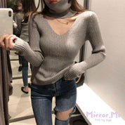 ＜ブラック１点即納＞ホルターVネックカットニットトップス　４色展開 - select store mirror me＜ブラック１点即納＞ホルターVネックカットニットトップス　４色展開194481685mirror meselect store mirror me194481685ホワイト