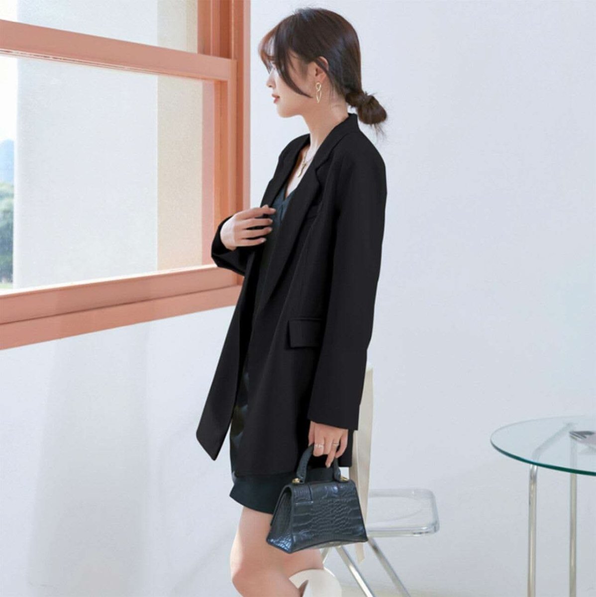 【動画あり】シンプル美ラインシルエットスタイリッシュジャケット　２色展開 - select store mirror me【動画あり】シンプル美ラインシルエットスタイリッシュジャケット　２色展開101002327mirror meselect store mirror me101002327ホワイト S