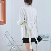 【動画あり】シンプル美ラインシルエットスタイリッシュジャケット　２色展開 - select store mirror me【動画あり】シンプル美ラインシルエットスタイリッシュジャケット　２色展開101002327mirror meselect store mirror me101002327ホワイト S