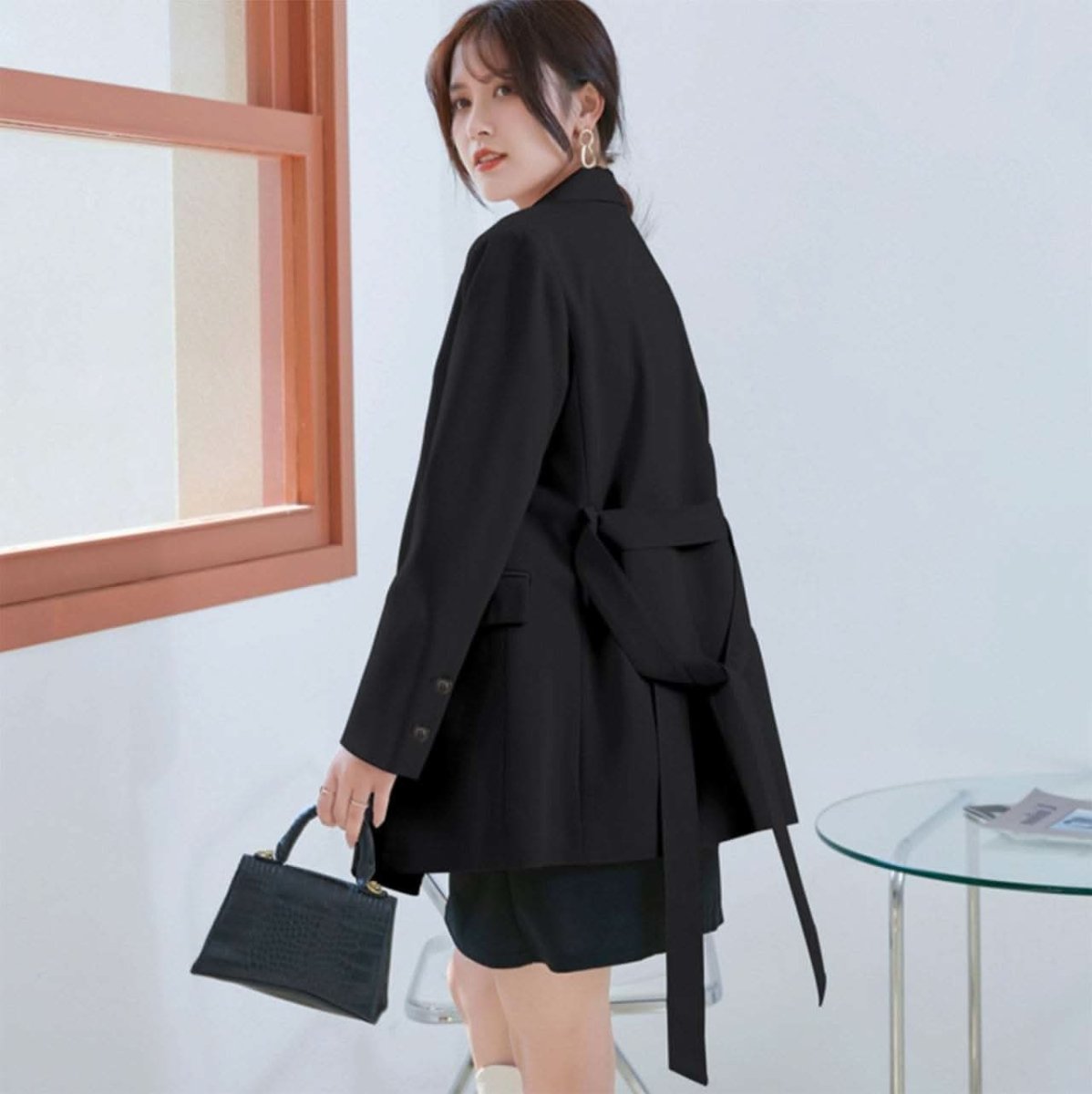 【動画あり】シンプル美ラインシルエットスタイリッシュジャケット　２色展開 - select store mirror me【動画あり】シンプル美ラインシルエットスタイリッシュジャケット　２色展開101002327mirror meselect store mirror me101002327ホワイト S