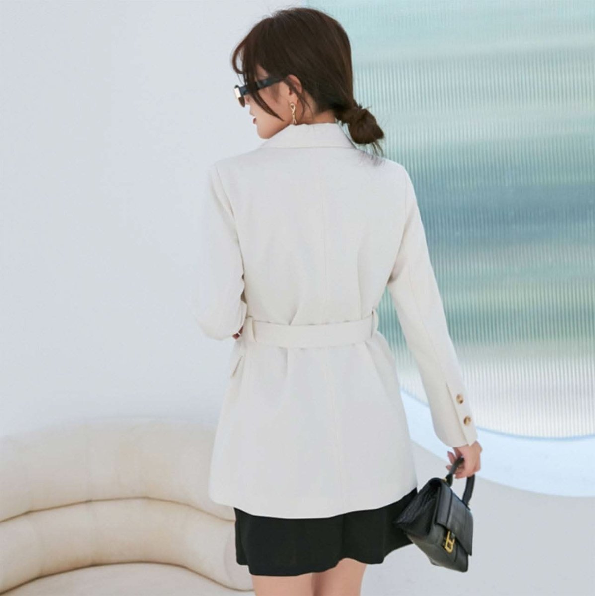 【動画あり】シンプル美ラインシルエットスタイリッシュジャケット　２色展開 - select store mirror me【動画あり】シンプル美ラインシルエットスタイリッシュジャケット　２色展開101002327mirror meselect store mirror me101002327ホワイト S