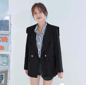 【動画あり】デザインセーラー襟スタイリッシュジャケット　２色展開 - select store mirror me【動画あり】デザインセーラー襟スタイリッシュジャケット　２色展開111007620mirror meselect store mirror me111007620ベージュ S