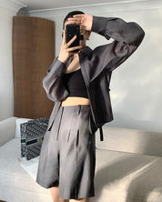 上質特殊デザインシャツ＆パンツセットアップ　２色展開 - select store mirror me上質特殊デザインシャツ＆パンツセットアップ　２色展開130091933mirror meselect store mirror me130091933イエロー S